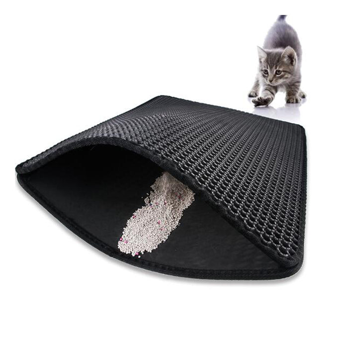 YES4PETS Double Layer Cat Litter Tray