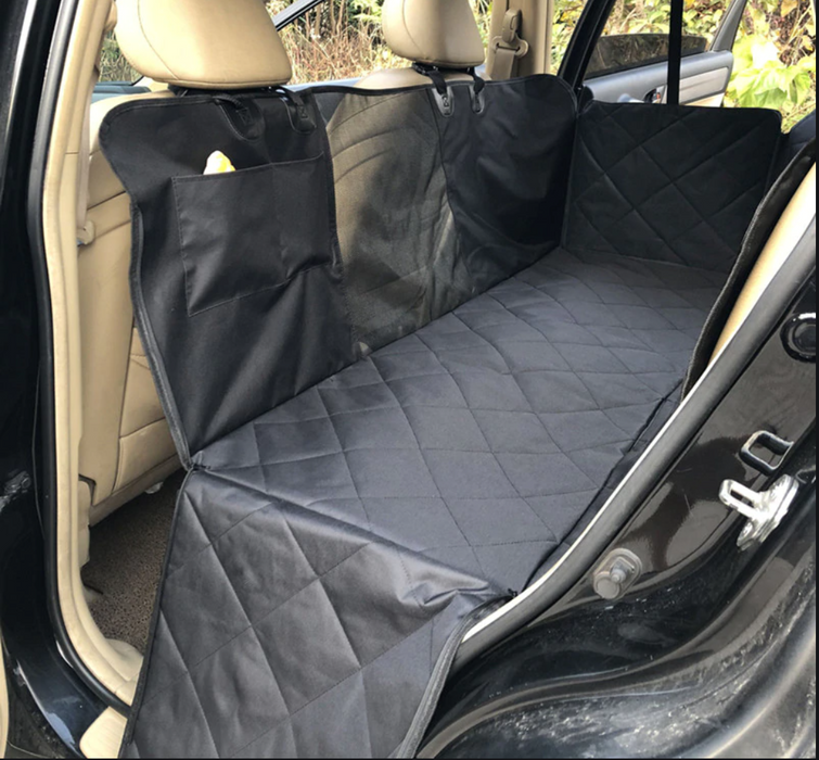 Dog Back Seat Cover + FREE Dog Seat Belt Buckle (5876554989735)