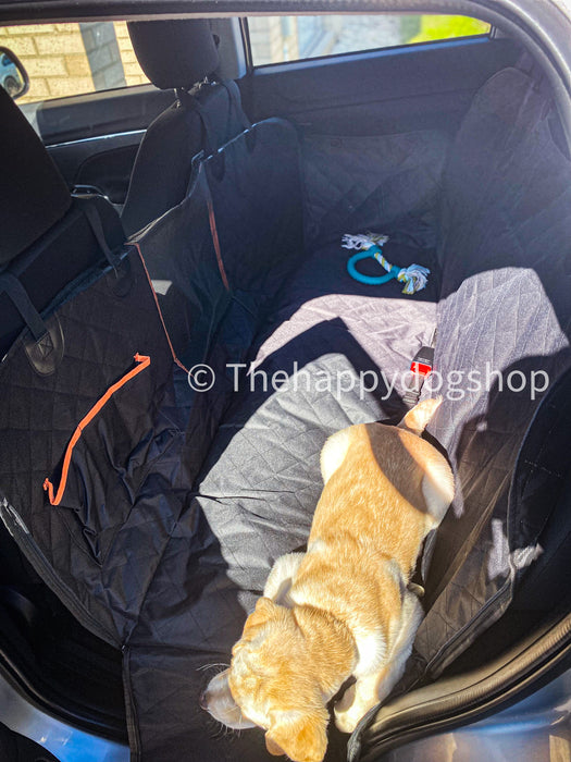 Pet Car Seat Cover  + FREE Dog Seat Belt Buckle