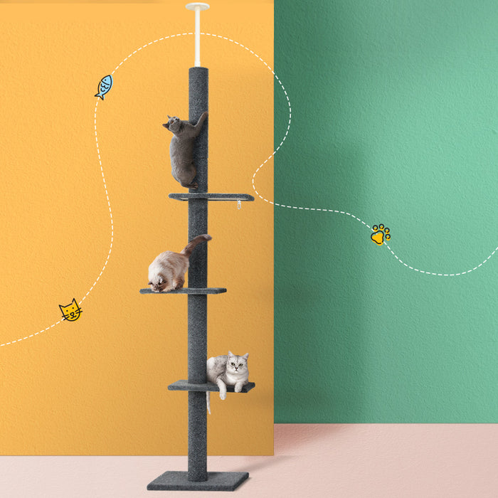 i.Pet Cat Tree Scratching Post Tower