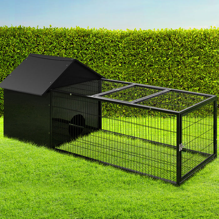i.Pet Rabbit Cage Hutch