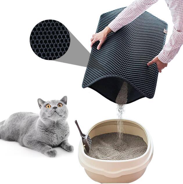 YES4PETS Double Layer Cat Litter Tray